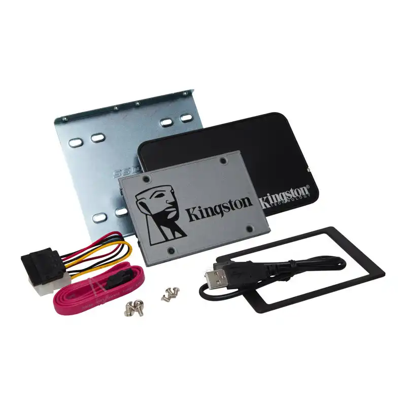 Kingston UV500 Desktop - Notebook upgrade kit - SSD - chiffré - 1.92 To - interne - 2.5" (dans un sup... (SUV500B/1920G)_1