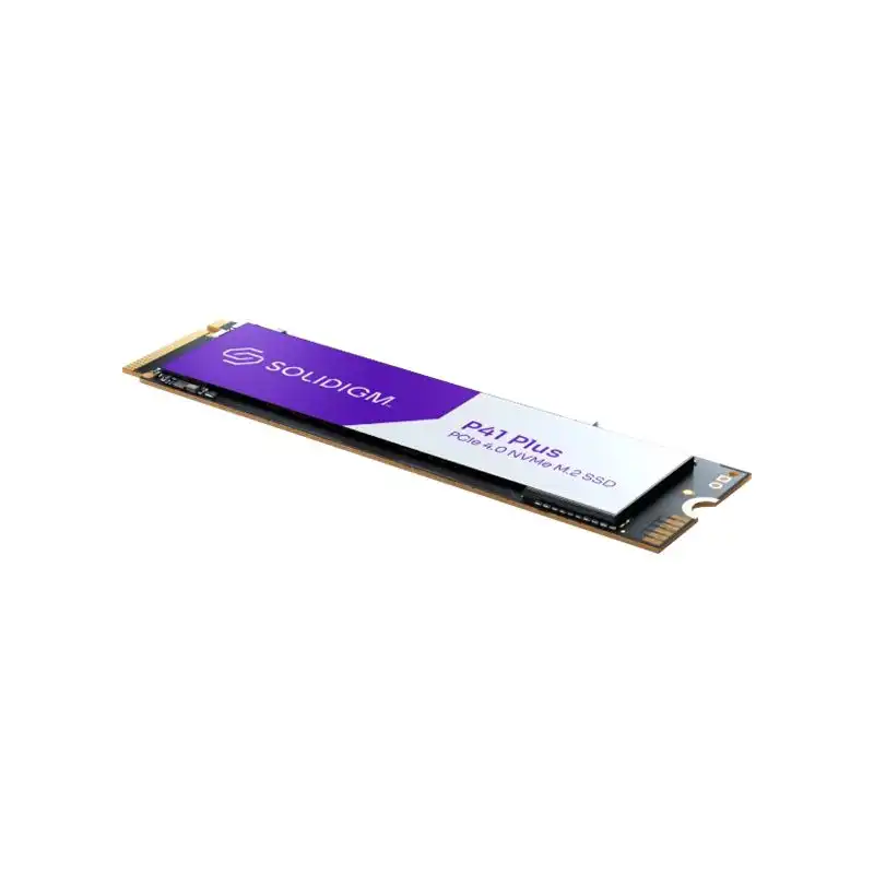 Solidigm P41 Plus Series - SSD - 512 Go - interne - M.2 2280 - PCIe 4.0 x4 (NVMe) (pack de 100) (SSDPFKNU512GZ)_1