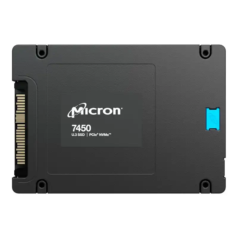 Micron 7450 MAX - SSD - Enterprise - 3200 Go - interne - 2.5" - U.3 PCIe 4.0 (NVMe) - Conf... (MTFDKCB3T2TFS-1BC1ZABYYR)_1