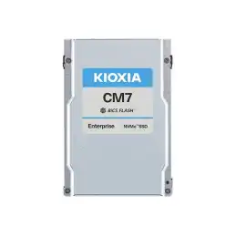 KIOXIA CM7-V Series - SSD - Enterprise, Mixed Use - 12800 Go - interne - 2.5" - PCI Express 5.0 (NVMe) (KCMY1VUG12T8)_1