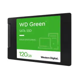 WD Green SSD - SSD - 120 Go - interne - 2.5" - SATA 6Gb - s (WDS120G2G0A)_1