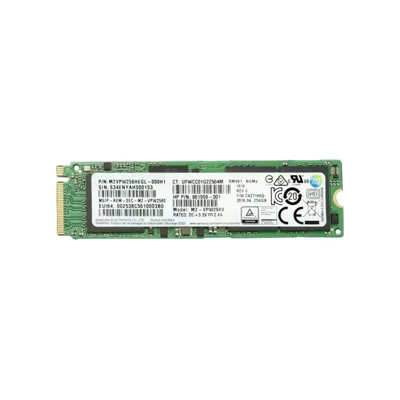 HP - SSD - 2 To - interne - M.2 - PCIe (NVMe) - pour Workstation Z4 G4, Z6 G4 (35F74AA)_1