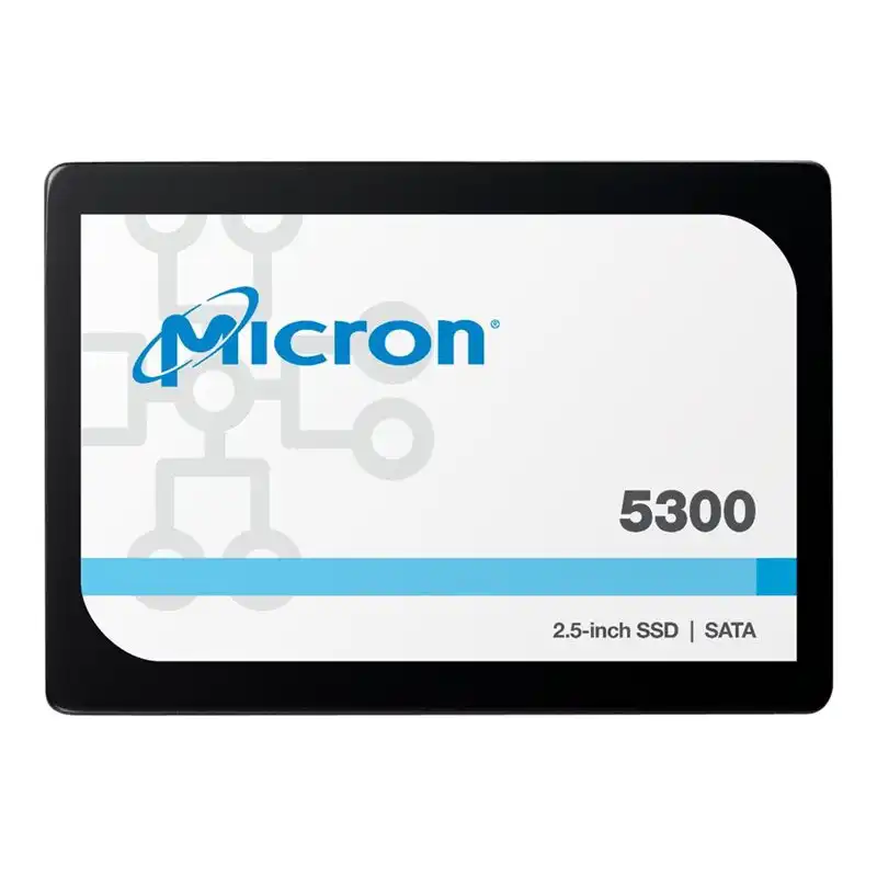 Micron 5300 MAX - SSD - chiffré - 960 Go - interne - 2.5" - SATA 6Gb - s - AES 256 bits - ... (MTFDDAK960TDT-1AW16ABYYR)_1