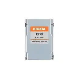KIOXIA CD8 Series - SSD - 1600 Go - interne - 2.5" - PCIe 4.0 x4 - mémoire tampon : 256 Mo (KCD81VUG1T60)_1
