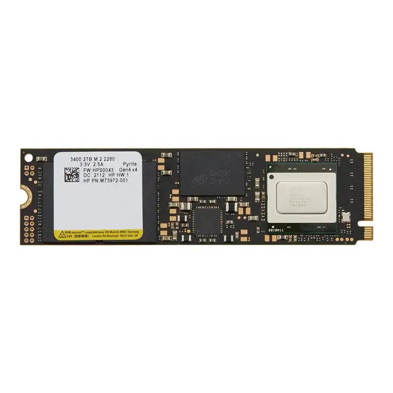 HP - SSD - 2 To - interne - M.2 - PCIe (NVMe) - pour ZBook Power G9 ZBook Firefly 14 G10, 14 G9, 16 G10 ZBo... (6D8L6AA)_1