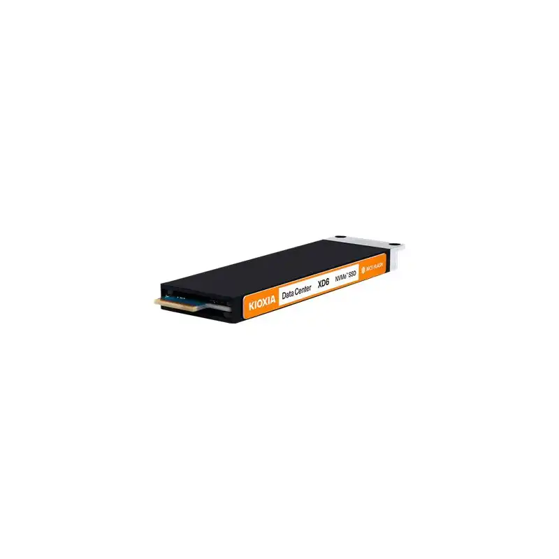 KIOXIA XD6 Series - SSD - chiffré - 3840 Go - interne - E1.S 9.5mm - PCIe 4.0 x4 (NVMe) - Self-Encrypt... (KXD6CRJJ3T84)_1