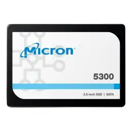 Micron 5300 MAX - SSD - 480 Go - interne - 2.5" - SATA 6Gb - s (MTFDDAK480TDT-1AW1ZABYY?CPG)_1