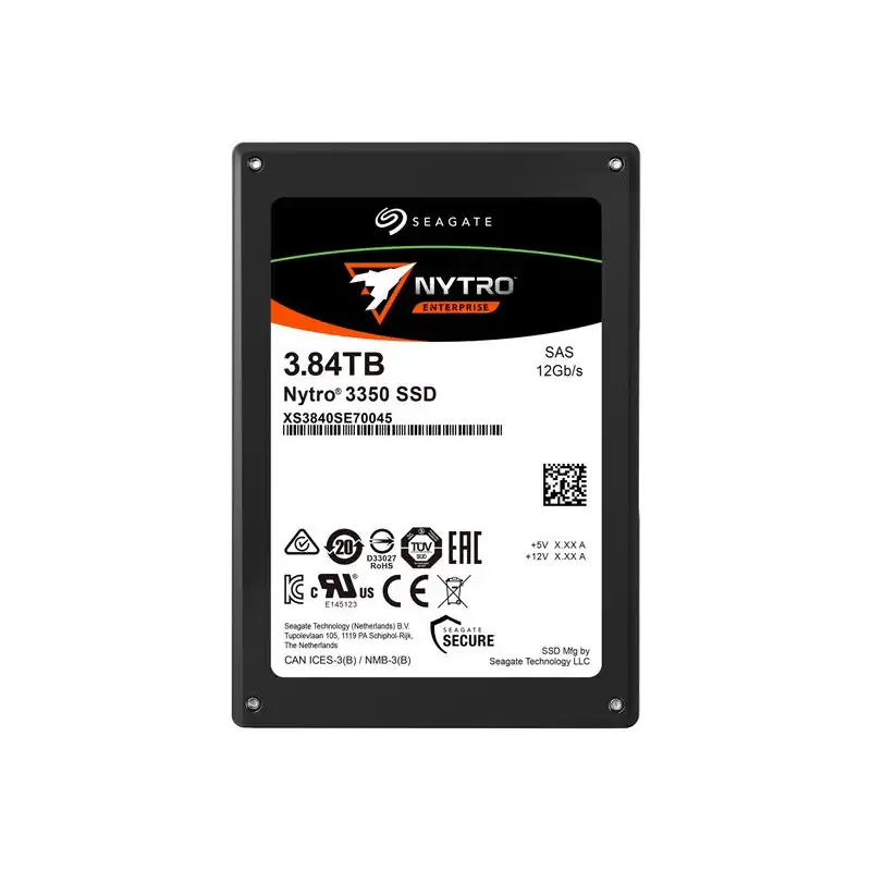 Seagate Nytro 3350 - SSD - Endurance à l'échelle - 3.84 To - interne - 2.5" - SAS 12Gb - s (XS3840SE70045)_1