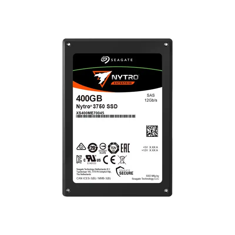 Seagate Nytro 3750 - SSD - Write Intensive - 400 Go - interne - 2.5" - SAS 12Gb - s (XS400ME70045)_1