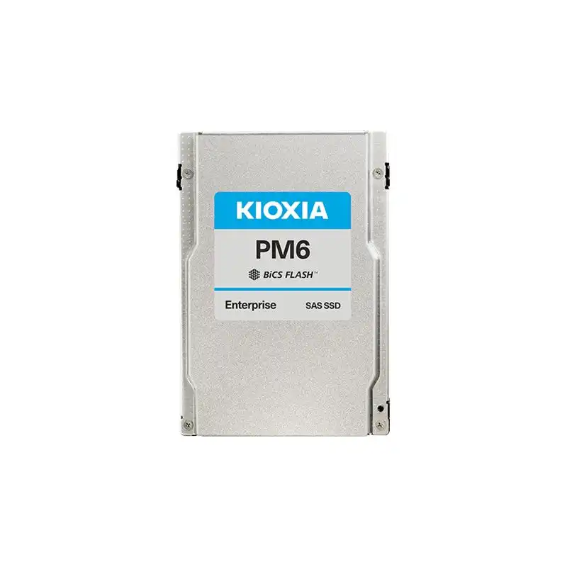 KIOXIA PM6-R Series - SSD - Enterprise, Read Intensive - chiffré - 1536 Go - interne - 2.5" - SAS 22.5... (KPM6VRUG15T3)_1