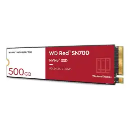 WD Red SN700 - SSD - 500 Go - interne - M.2 2280 - PCIe 3.0 x4 (NVMe) (WDS500G1R0C)_1