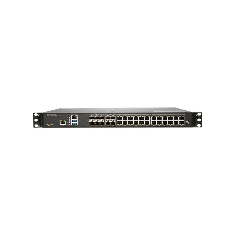 SonicWall NSa 3700 - Dispositif de sécurité - 10GbE, 5GbE - 1U - démo, IAR - rack-montable (02-SSC-8386)_1