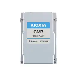 KIOXIA CM7-V Series - SSD - Enterprise, Mixed Use - 6400 Go - interne - 2.5" - PCI Express 5.0 (NVMe) (KCMY1VUG6T40)_1
