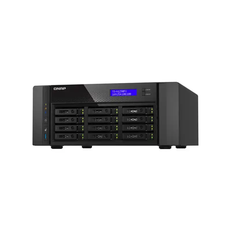 Serveur NAS - 12 Baies - SATA 6Gb - s - PCIe (NVMe) - U.2 - RAM 64 Go - 25 Gigabit Ethern... (TS-H1290FX-7232P-64G)_1