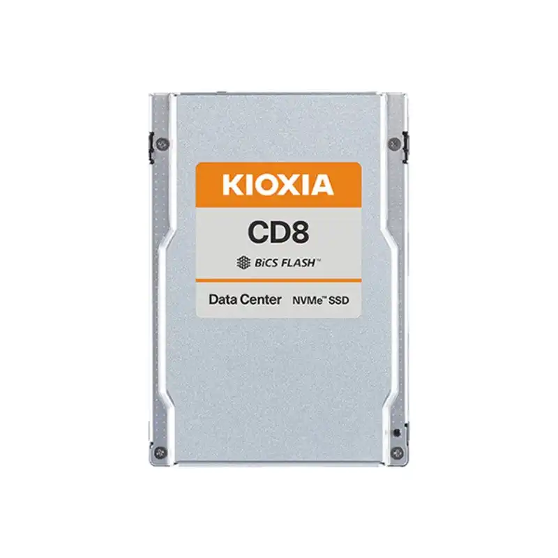 KIOXIA CD8-V Series - SSD - Centre de données, Usage mixte - chiffré - 12800 Go - interne - 2.5" - PCI... (KCD8DVUG12T8)_1