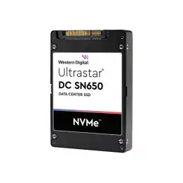 WD Ultrastar DC SN650 WUS5EA176ESP5E1 - SSD - 7.68 To - interne - 2.5" - U.3 PCIe 4.0 (NVMe) (0TS2433)_1