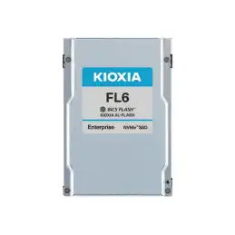 KIOXIA FL6 Series - SSD - Enterprise - 800 Go - interne - 2.5" - PCIe 4.0 x4 (NVMe) (KFL6XHUL800G)_1