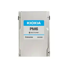KIOXIA PM6-R Series - SSD - 7680 Go - interne - 2.5" - SAS 22.5Gb - s (KPM61RUG7T68)_1