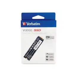 Verbatim Vi3000 - SSD - High Endurance - 256 Go - interne - M.2 2280 - PCIe 3.0 x4 (NVMe) (49373)_4