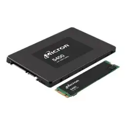Micron 5400 PRO - SSD - Read Intensive - chiffré - 240 Go - échangeable à chaud - 2.5" - SATA 6Gb - s - ... (4XB7A82258)_1