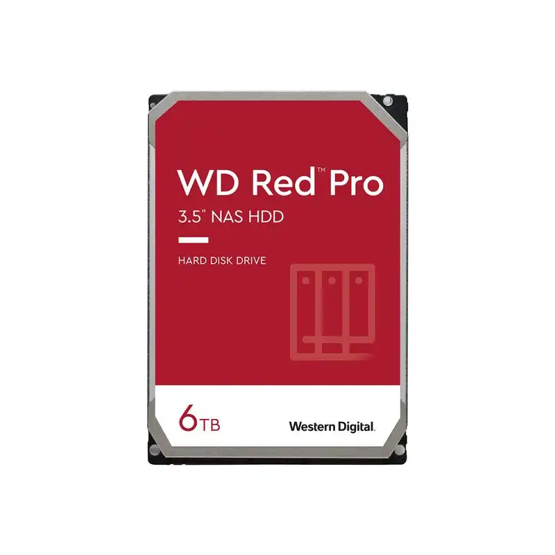 WD Red Pro - Disque dur - 6 To - interne - 3.5" - SATA 6Gb - s - 7200 tours - min - mémoire tampon : 256... (WD6003FFBX)_1