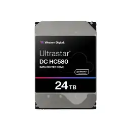 WD Ultrastar DC HC580 WUH722424ALE6L4 - Disque dur - 24 To - interne - 3.5" - SATA 6Gb - s - 7200 tours - m... (0F62796)_2