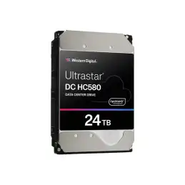 WD Ultrastar DC HC580 WUH722424ALE6L4 - Disque dur - 24 To - interne - 3.5" - SATA 6Gb - s - 7200 tours - m... (0F62796)_3