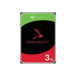 Seagate IronWolf - Disque dur - 3 To - interne - SATA 6Gb - s - 5400 tours - min - mémoire tampon : 256... (ST3000VN006)_2