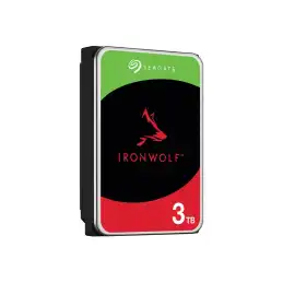 Seagate IronWolf - Disque dur - 3 To - interne - SATA 6Gb - s - 5400 tours - min - mémoire tampon : 256... (ST3000VN006)_3