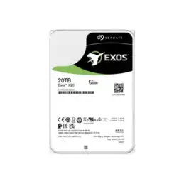 Seagate Exos X20 - Disque dur - 20 To - interne - SAS 12Gb - s - 7200 tours - min - mémoire tampon : ... (ST20000NM002D)_1