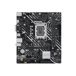 Carte-mère - micro ATX - Socket LGA1700 - H610 Chipset - USB 3.2 Gen 1 - Gigabit LAN - carte g... (90MB1G80-M0EAY0)_1