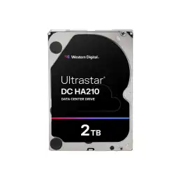 WD Ultrastar DC HA210 HUS722T2TALA604 - Disque dur - 2 To - interne - 3.5" - SATA 6Gb - s - 7200 tours - mi... (1W10002)_2