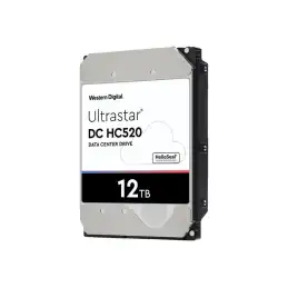 WD Ultrastar DC HC520 HUH721212ALE604 - Disque dur - 12 To - interne - 3.5" - SATA 6Gb - s - 7200 tours - m... (0F30146)_2