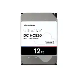 WD Ultrastar DC HC520 HUH721212ALE604 - Disque dur - 12 To - interne - 3.5" - SATA 6Gb - s - 7200 tours - m... (0F30146)_3