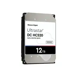 WD Ultrastar DC HC520 HUH721212ALE604 - Disque dur - 12 To - interne - 3.5" - SATA 6Gb - s - 7200 tours - m... (0F30146)_4