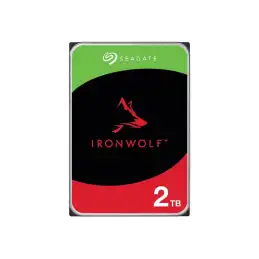 Seagate IronWolf - Disque dur - 2 To - interne - 3.5" - SATA 6Gb - s - 5400 tours - min - mémoire tampo... (ST2000VN003)_2