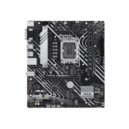 Carte-mère - micro ATX - Socket LGA1700 - H610 Chipset - USB 3.2 Gen 1, USB 3.2 Gen 2 - Gigabi... (90MB1G20-M0EAYC)_1