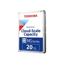 Toshiba MG10 Series - Disque dur - Enterprise - 20 To - interne - 3.5" - SATA 6Gb - s - 7200 tours - mi... (MG10ACA20TE)_1