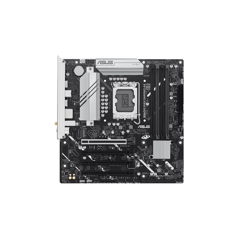 Carte-mère - micro ATX - Socket LGA1851 - B860 Chipset - USB-C 3.2 Gen 2x2, USB-C 3.2 Gen2, US... (90MB1JZ0-M0EAY0)_1