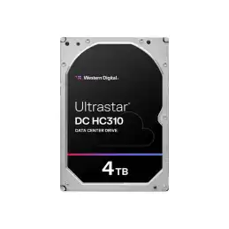 WD Ultrastar DC HC310 HUS726T4TALE6L4 - Disque dur - 4 To - interne - 3.5" - SATA 6Gb - s - 7200 tours - mi... (0B36040)_2