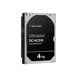 WD Ultrastar DC HC310 HUS726T4TALE6L4 - Disque dur - 4 To - interne - 3.5" - SATA 6Gb - s - 7200 tours - mi... (0B36040)_3