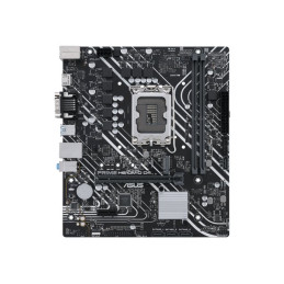 Carte-mère - micro ATX - Socket LGA1700 - H610 Chipset - USB 3.2 Gen 1 - Gigabit LAN - carte g... (90MB1A00-M0EAY0)_1
