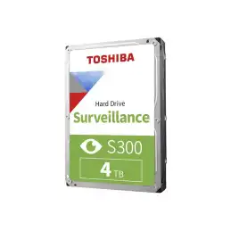 Toshiba S300 Surveillance - Disque dur - 4 To - interne - 3.5" - SATA 6Gb - s - 5400 tours - min - mém... (HDWT840UZSVA)_1