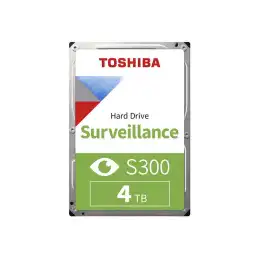 Toshiba S300 Surveillance - Disque dur - 4 To - interne - 3.5" - SATA 6Gb - s - 5400 tours - min - mém... (HDWT840UZSVA)_2