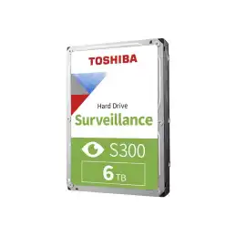 Toshiba S300 Surveillance - Disque dur - 6 To - interne - 3.5" - SATA 6Gb - s - 5400 tours - min - mém... (HDWT860UZSVA)_1