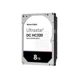 WD Ultrastar DC HC320 HUS728T8TL5204 - Disque dur - 8 To - interne - 3.5" - SAS 12Gb - s - 7200 tours - min... (0B36400)_1