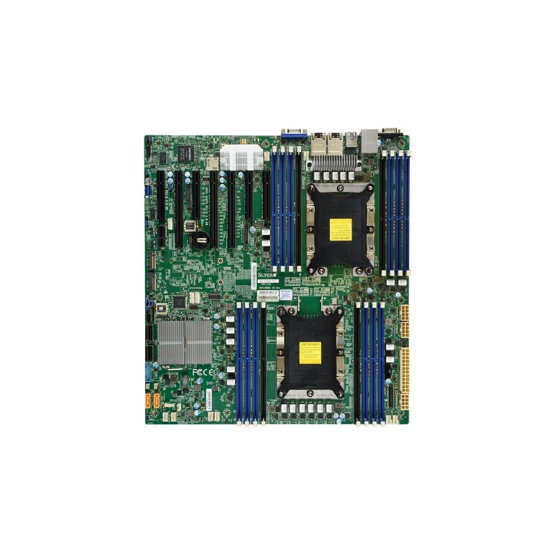 Carte-mère - ATX étendu - Socket P - 2 CPU pris en charge - C621 Chipset - USB 3.0 - 2 x Gigabi... (MBD-X11DPH-I-B)_1