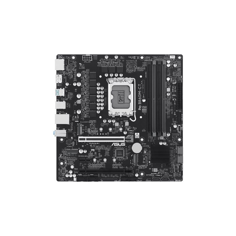 Carte-mère - micro ATX - Socket LGA1851 - B860 Chipset - USB-C 3.2 Gen2, USB 3.2 Gen 1, USB 3.... (90MB1MBP-M0EAYC)_1