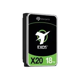 Seagate Exos X20 - Disque dur - 18 To - interne - SAS 12Gb - s - 7200 tours - min - mémoire tampon : ... (ST18000NM000D)_4