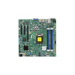 Carte-mère - micro ATX - Socket LGA1150 - C224 Chipset - USB 3.0 - 2 x Gigabit LAN - carte grap... (MBD-X10SLM-F-O)_1